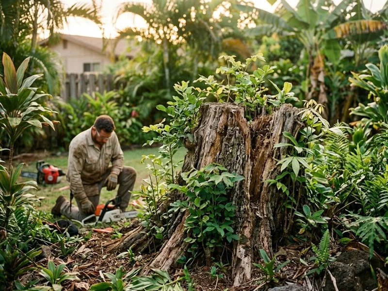 Stump Grinding & Removal project 2